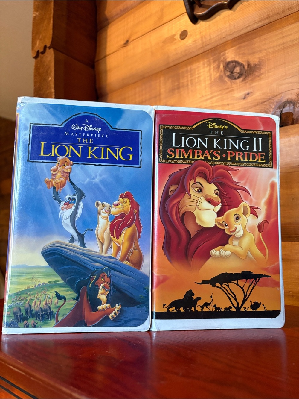 1995 The Lion King + 1998 The Lion King II: Simba's Pride, Walt Disney | VHS